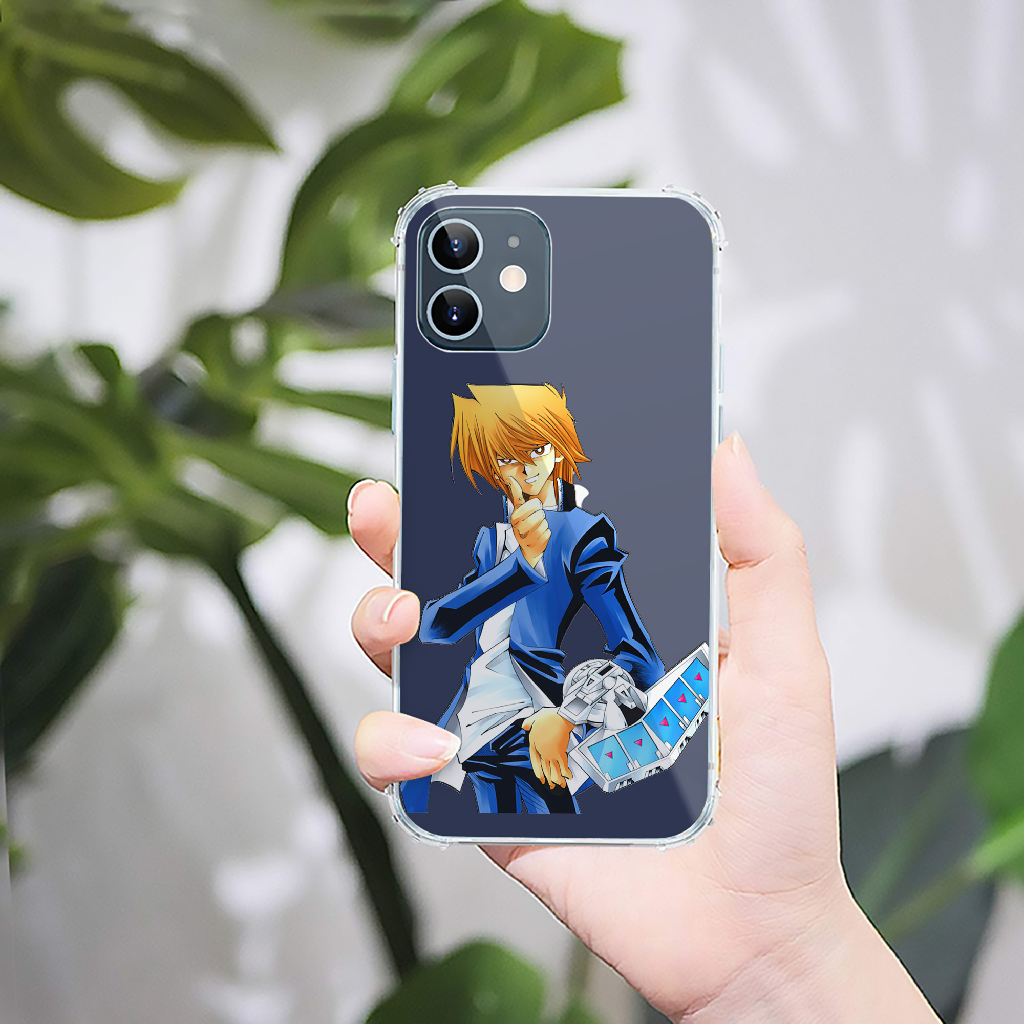 （画像用） 遊☆戯☆王 Yu-Gi-Oh! 【iPhone 12シリーズ対応】透明スマホケース（クリアソフトケース）